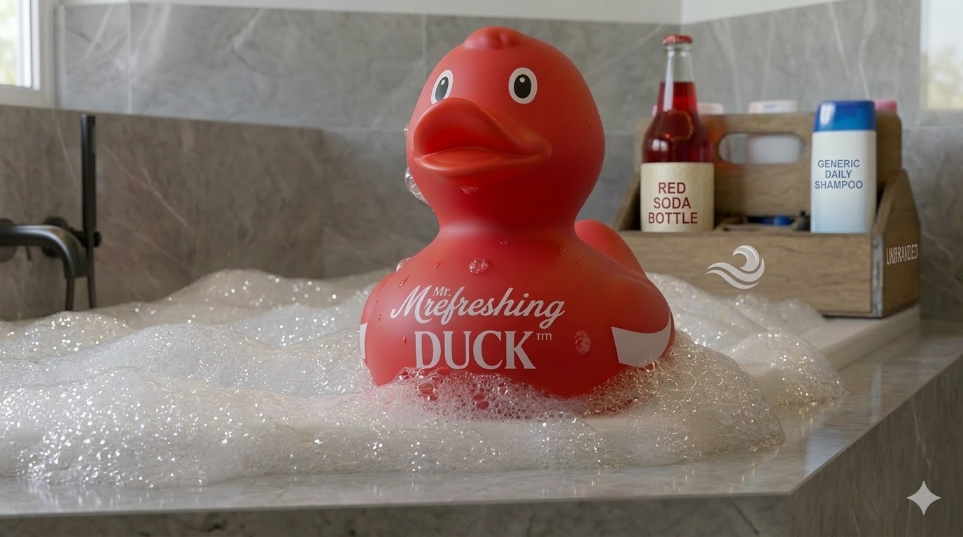 Brand rubber duck
